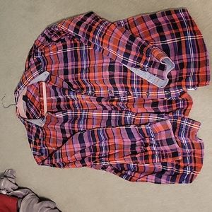 Land's End super nice purple flannel